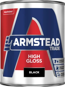 Armstead Trade High Gloss Black 1L